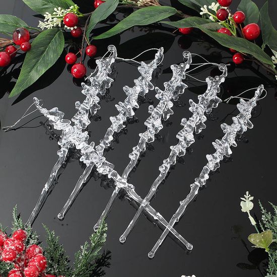 [도토로] 럭셔리 트리 오너먼트 6p세트(고드름A)