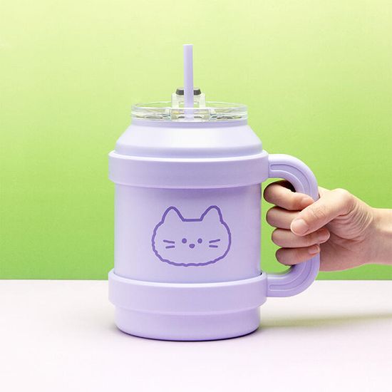 아트박스 빅핸들 텀블러 냥이 1.4L