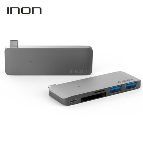 아이논 USB 3.0 C타입 5in1 멀티허브 맥북 IN-UC410C