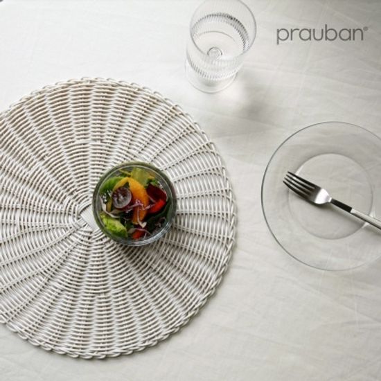 물세척 가능한 인조 라탄 테이블매트