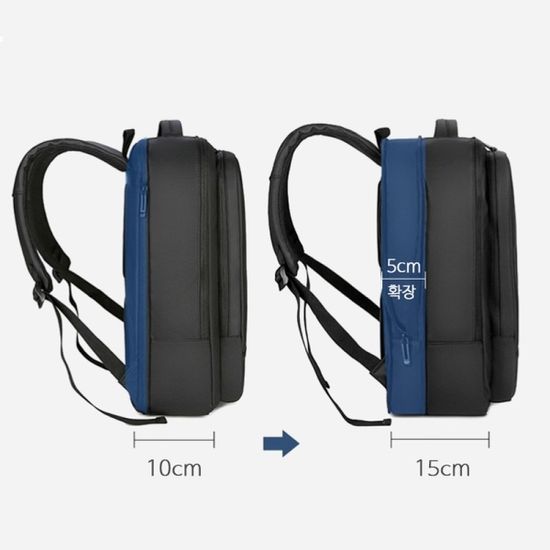 [DICUBO]모던 확장형 스마트 USB 충전 백팩 DMC-2016