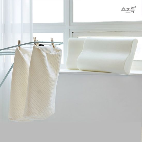 [1+1] 스르륵 꿀잠 4계절 메모리폼 베개 (2개 세트)