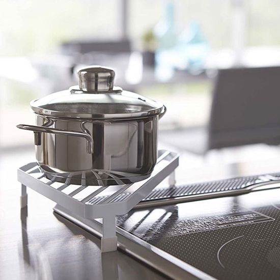 브로든 코너 주방 인덕션 냄비 받침대 거치대