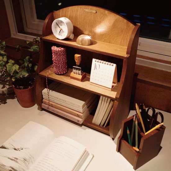 라운드 선반 수납함 _ Round shelf box