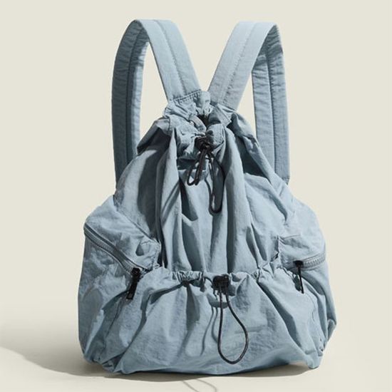 베이직 조임끈 경량 캐쥬얼 백팩 가방 학생(WC9C724)