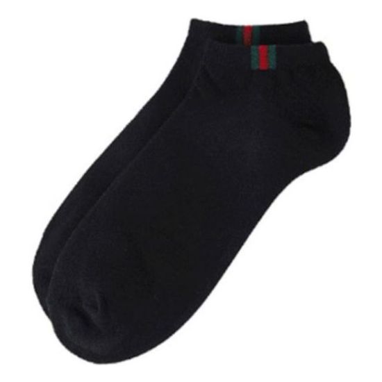 남자기본양말 남자흰양말 검정띠5켤레(WBBA570)