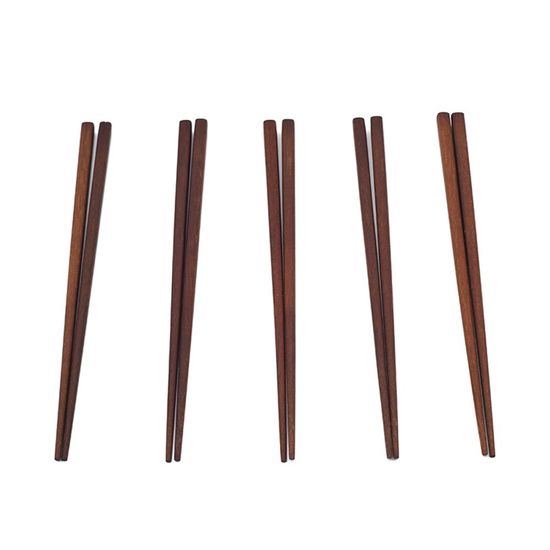철목 젓가락 일식 나무 저분 5P 세트_22.5cm(WF0DF23)