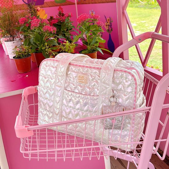 오로라하트 패브릭 보부상 기저귀 다꾸 숄더 가방 백