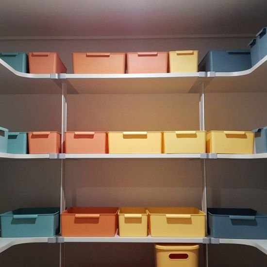 핸들러 바스켓 컬러블시리즈 M 8P 수납정리함