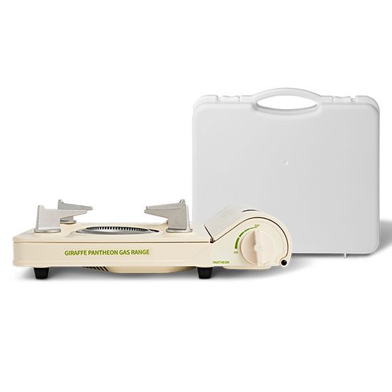 지라프 부르스타 휴대용가스버너 판테온가스렌지 크림