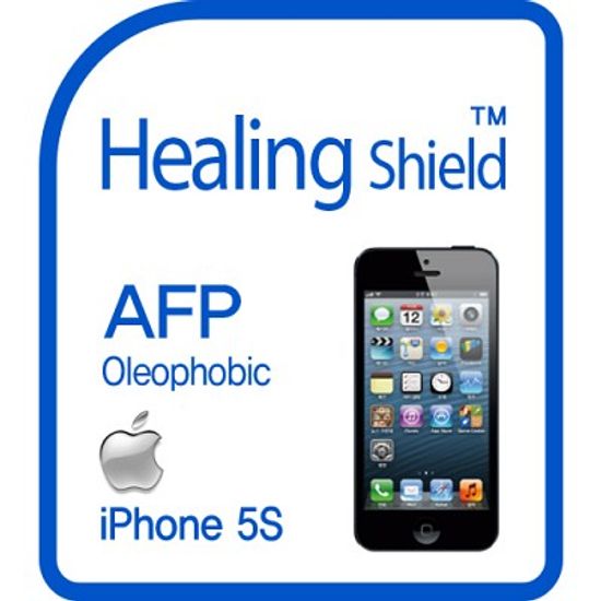 [힐링쉴드] 아이폰5 AFP 올레포빅 액정보호필름 2매+후면보호필름 1매(HS140303)
