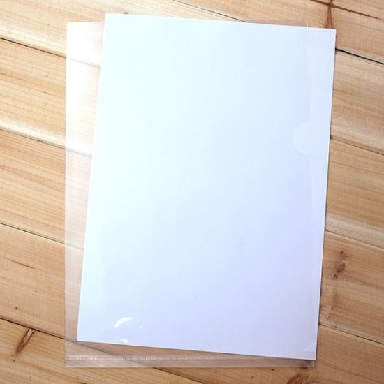 투명 L자 클리어홀더 10p세트(A4) 문서정리 화일