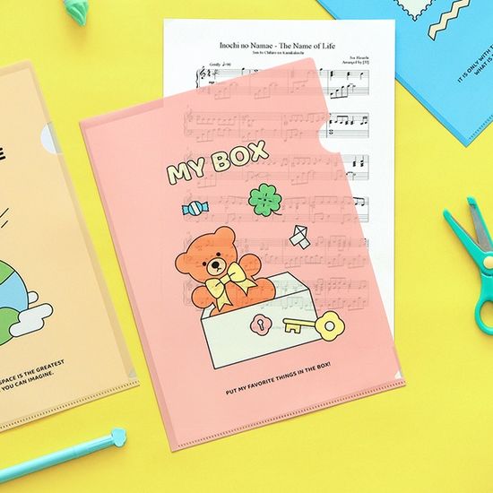 인디고어린이 초등 그래픽 L홀더 (A4,파일)