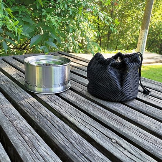 윌캠핑 고화력 우드 스토브 2단구조 휴대용 미니화로