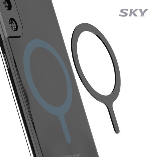 [5개입] 스카이 맥세이프 호환 메탈 링 스티커+가이드