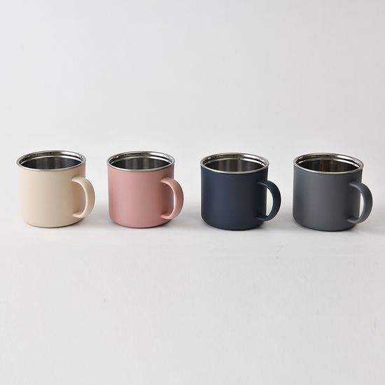 1+1 캠핑 주방 스텐 머그 보온 보냉 컵 300ml/430ml