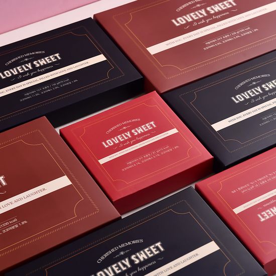 화이트데이 수제 초콜릿 선물 세트_러블리데이15구