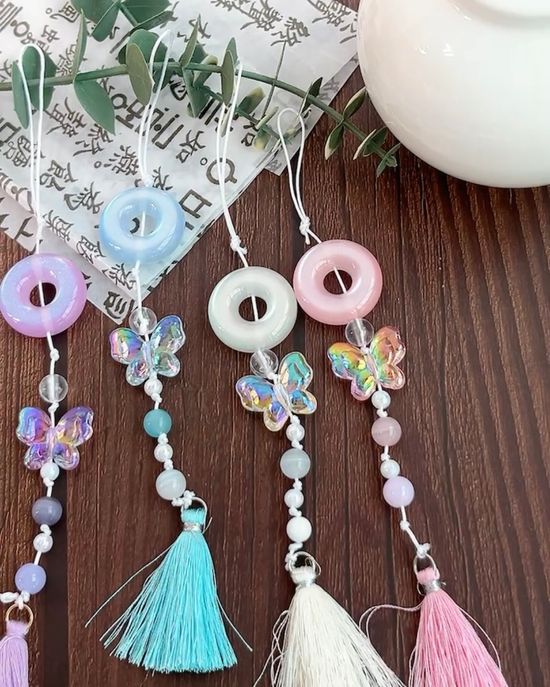 노리개 키링 만들기 DIY 키트 태슬 비즈 전통 공예 