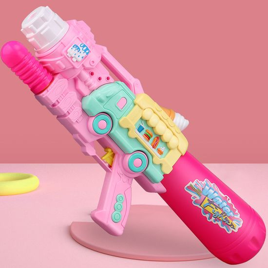 자동차 펌프 물총 워터건 1400ML 물놀이밤 용품 장난