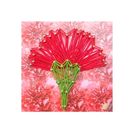 카네이션 스트링아트 만들기 패키지 DIY (스티커)