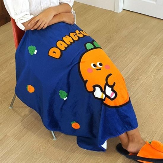 핑크풋 당근친구들담요