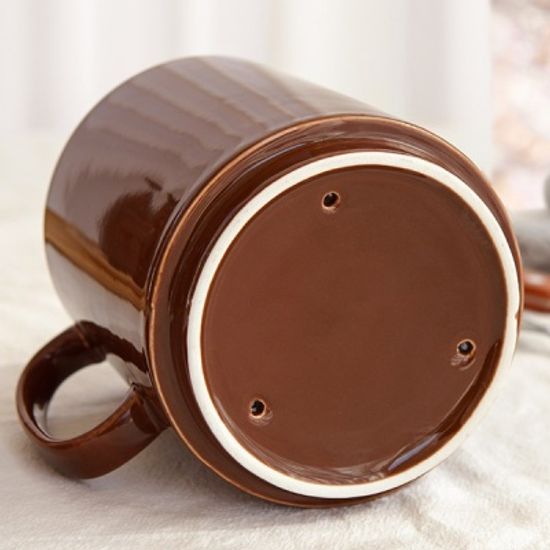 브라우니 세라믹 수저통 받침대 세트