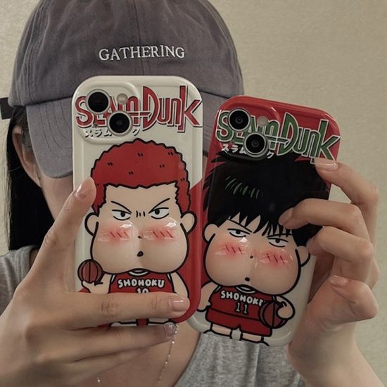 아이폰 14 13 12 말랑 빵빵볼 슬램덩크 캐릭터 케이스