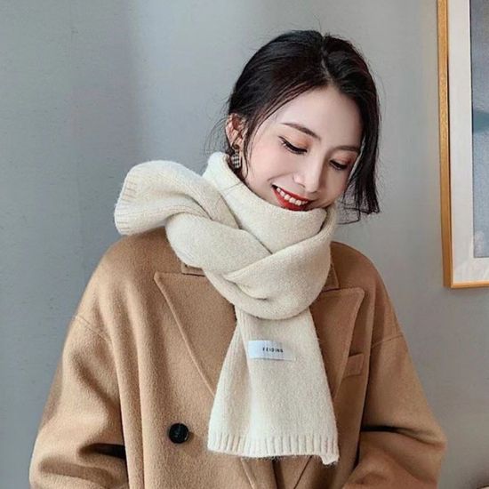 남여공용 다양한 색상 따뜻 니트 소재 데일리 목도리[