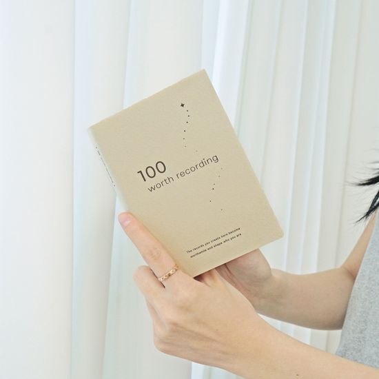 오첵 100 월스레코딩 노트 감사 감정 일기