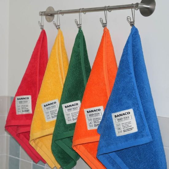 바나코 컬러 수건 BANACO ROUCO COLOR TOWEL 5PCS