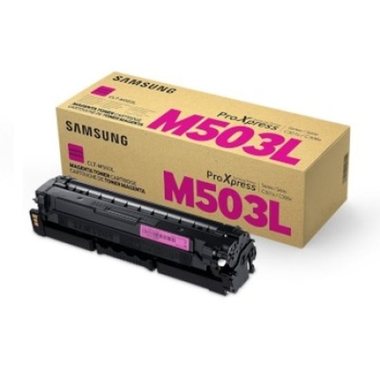 삼성 정품 토너 CLT-M503L 적색 토너