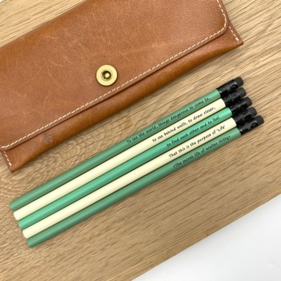 나미브 원목연필 5본입 세트(Avocado+Ivory)