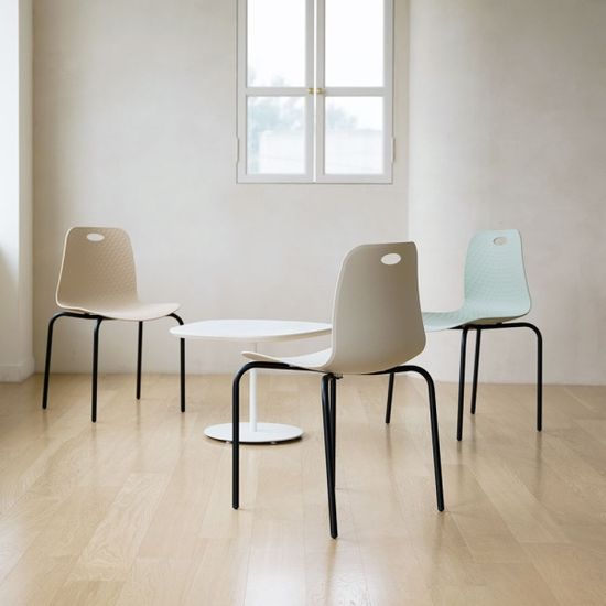 아미 플라스틱체어/포인트의자/디자인체어