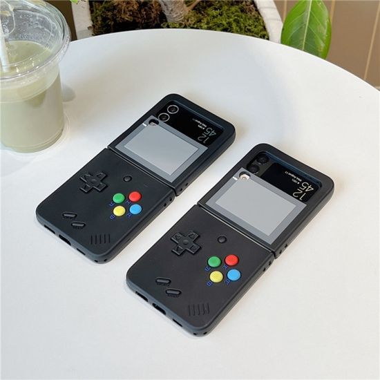 갤럭시 Z플립 5 4 3 레트로 게임기 컨트롤러 케이스