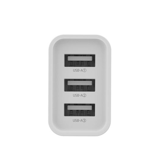 스카이 필 18W USB 3포트 멀티 충전기 저속 어댑터 C3