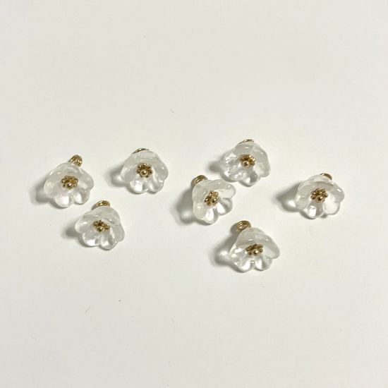 은방울꽃 비즈 재료 끈갈피 식물 화분 만들기 키링 