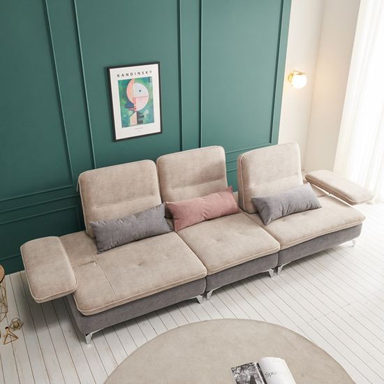 침대로 변신하는 스윙백 쇼파 (4인용) WB593