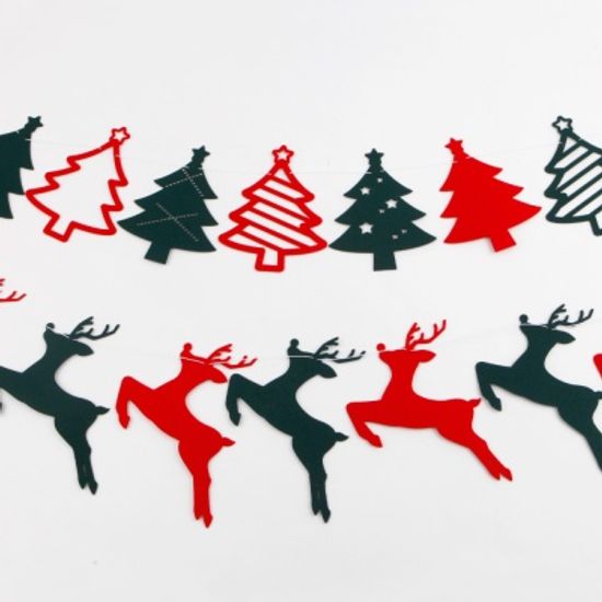 [기성]가랜드 크리스마스모티브