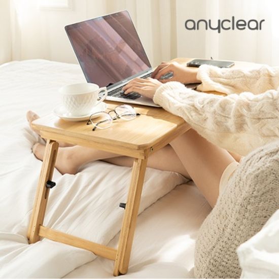 접이식 좌식 테이블 침대 원목 좌탁 독서대 거치대