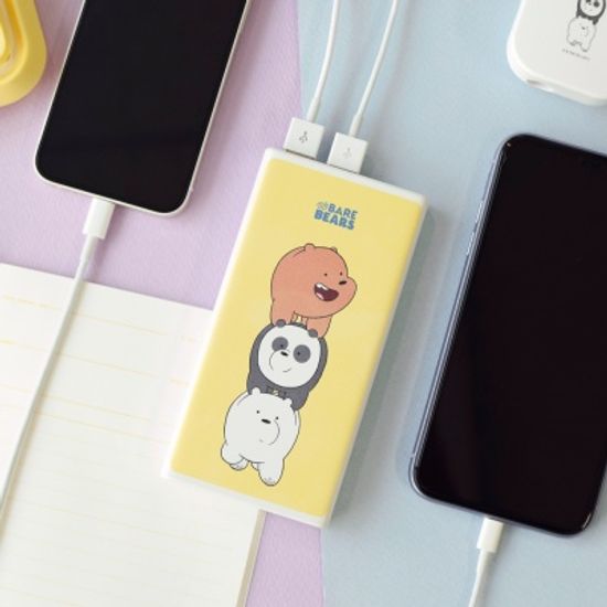 위베어베어스 듀얼 보조배터리 10000mAh