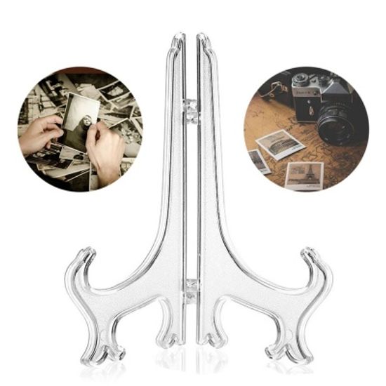 투명 플라스틱 액자 받침거치대 소 DD-10943