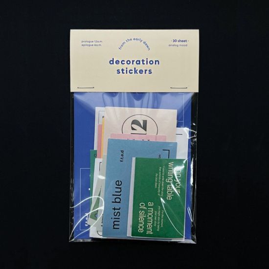 [프롬디얼리던] 데코 스티커세트