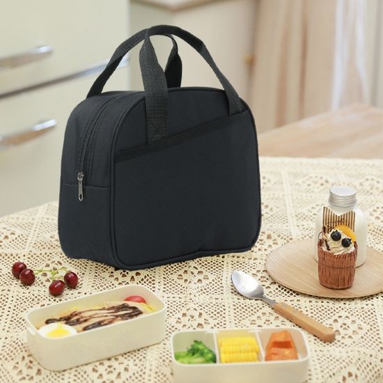 메이트 보온보냉 도시락가방 (5L)(블랙) 런치백