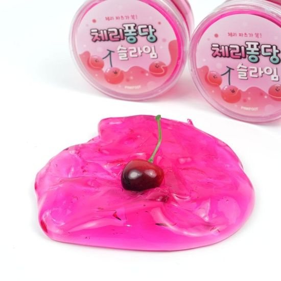 핑크풋 체리퐁당슬라임