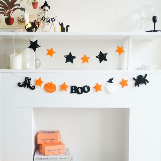 할로윈 스타 가랜드