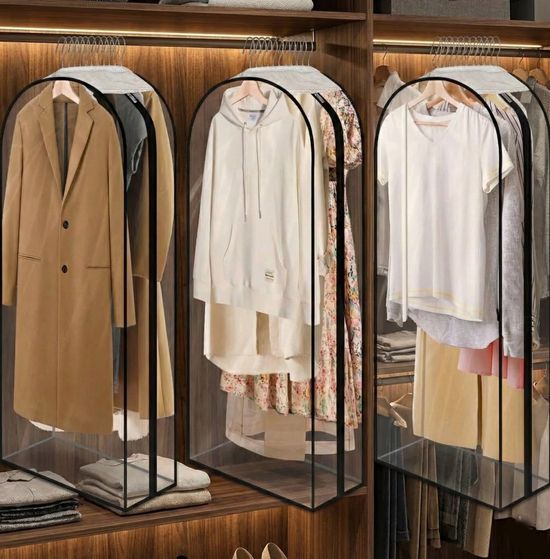 고급형 옷보관 행거 옷걸이 옷커버 의류 걸이 커버