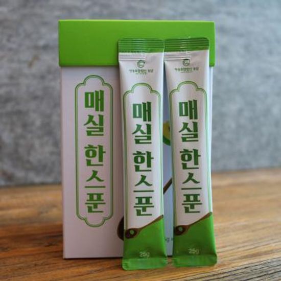 매실원액 하동매실스틱 25ml×30개x1박스