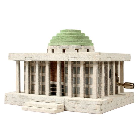 DIY 나무 모형 조립 키트 오르골 국회의사당 YM862-17