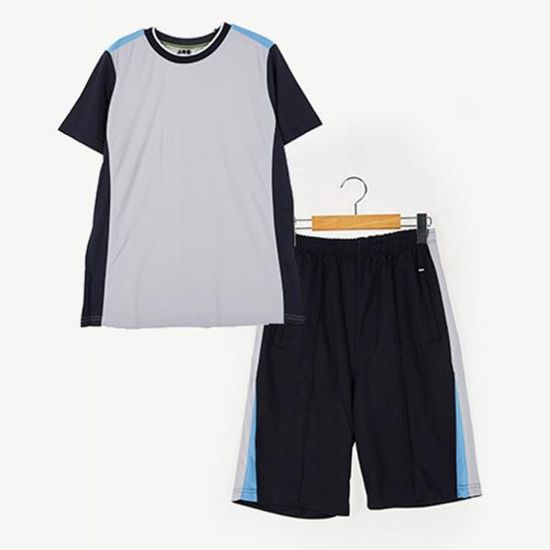 블루라인 그레이네이비 하복 체육복 세트 (독산고) 생