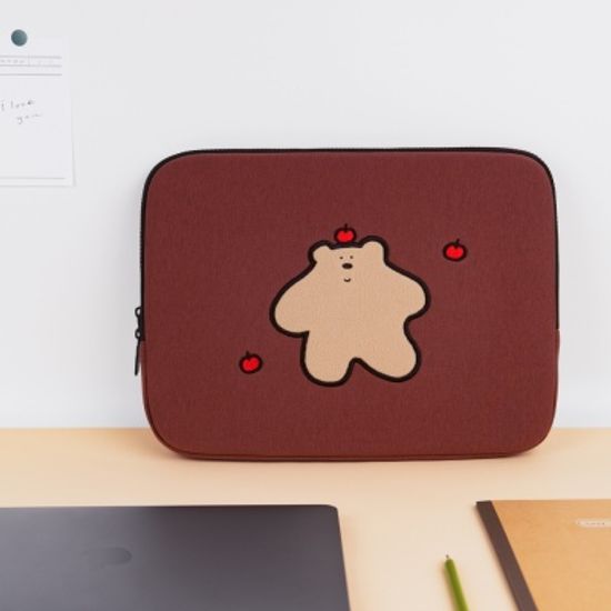 자수 노트북파우치_나의 조그만 행복(ipad 11/13/15)